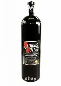 Bouteille de nitrous Nitrous Outlet de 15 lb et valve à haut débit