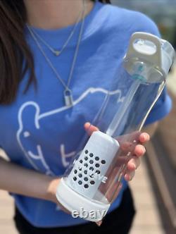 Bouteille filtrante portable pour l'eau pH 7,5 à 100 % sans BPA avec membrane certifiée à 20 couches