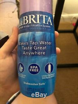 Brand New Brita Fill Et Go Bouteille D'eau Filltration Système Avec 18 Filtres