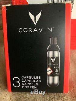 Coravin Model One Black Wine Système De Préservation Avec 5 Capsules Marque Nouveau