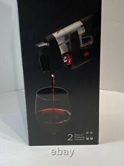 Coravin Modèle 1000 Système De Vin Avec Capsules Inclus Base Bouteille Manche Nouveau