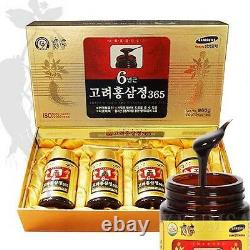 Coréen 6 Ans Racine Rouge Ginseng Extrait 960g (240g × 4bottle) Panax Ginseng