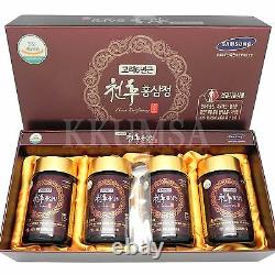 Coréen 6 Ans Racine Rouge Ginseng Extrait 960g (240g X 4 Bouteille) Panax / Cheon Hu