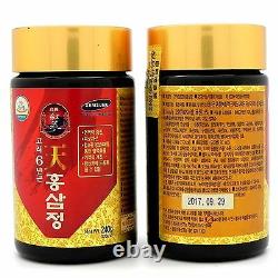 Coréen 6 Ans Racine Rouge Ginseng Extrait 960g (240g X 4 Bouteille) Panax Ginseng