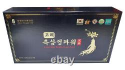 Coréen Black Ginseng Extract Power 250gx4 Bouteilles 1000g Suppléments De Sang De Santé