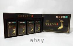 Coréen Black Ginseng Extract Power 250gx4 Bouteilles 1000g Suppléments De Sang De Santé
