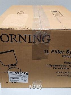 Corning 431474 1000 ML Filtre À Vide/système De Stockage De Bouteilles Cas De 12