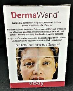 Dermawand Anti-âge Soins De La Peau Système Complet + (2) Bouteilles Pré-traitement Du Visage