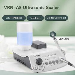 Détartreur ultrasonique dentaire avec système d'alimentation automatique en eau et bouteille LED VRN SA