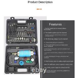 Ensemble d'outils de nettoyage de la ligne d'alimentation en carburant de l'injecteur de voiture du système d'admission de carburant