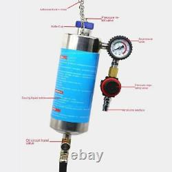 Ensemble d'outils de nettoyage de la ligne d'alimentation en carburant de l'injecteur de voiture du système d'admission de carburant