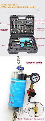 Ensemble d'outils de nettoyage de la ligne d'alimentation en carburant de l'injecteur de voiture du système d'admission de carburant