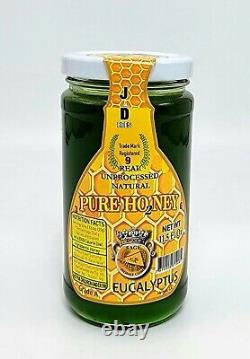 Eucalyptus/ Pure Honey, Vrai Naturel Non Procédé (grade A) 11,5 Fl Oz