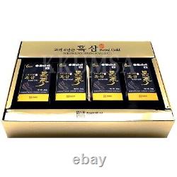 Extrait de ginseng noir coréen Royal gold 960g (240g x 4 bouteilles) Ginseng noir.
