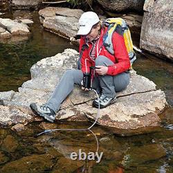 Filtre à eau portable à pompe Katadyn Hiker Pro pour randonnée, camping, situations d'urgence