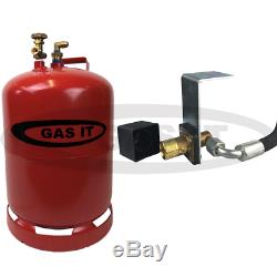 Gas It Bouteille De Gaz Rechargeable De 11 Kg, Y Compris Le Système De Point De Remplissage Interne Easyfit