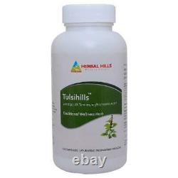 Herbal Hills Tulsihills 120 Capsule Ayurveda IL Soutient Le Système Immunitaire Sain