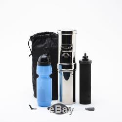 Kit Go Berkey + Bouteille Sport + Primer Berkey Système De Filtration D'eau Berkey D'origine