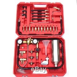 Kit Professionnel Gs01 De Système De Testeur D'outil De Bouteille De Buse De Nettoyeur D'injecteur De Carburant De Voiture Professionnelle