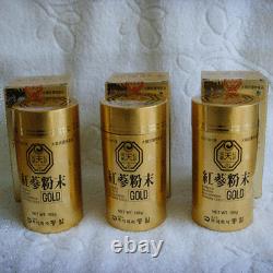Korean Heaven Red Ginseng Powder Gold (100 G 3 Bouteilles)/expédier À Vous Ems