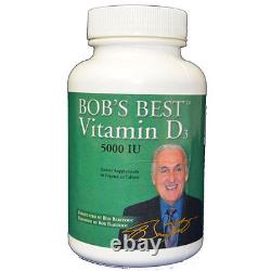 Les Meilleures Bouteilles De Vitamine D3 De Bob 12-90ct