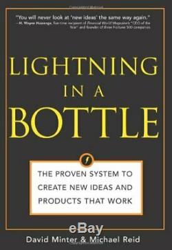 Lightning Dans Une Bouteille Prouvée Système Pour Créer De Nouvelles Idées Et Par Michael Reid Vg +