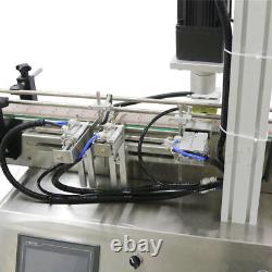 Machine automatique de capsulage de bouteilles en plastique PET à tête unique linéaire twist off