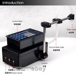 Machine de remplissage automatique de liquide à pompe numérique pour bouteille d'eau mini 3,5L/min