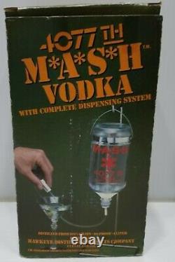 Mash 4077th Vodka Complete Dispensing System Original Bottle Seal Intact