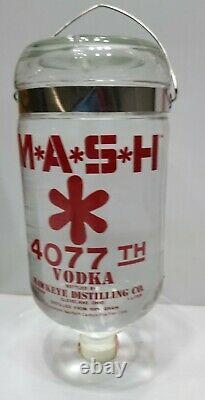 Mash 4077th Vodka Complete Dispensing System Original Bottle Seal Intact