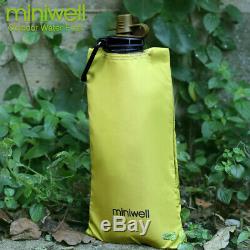 Miniwell Nouveau Système De Filtration Conception De Camping Avec Bouteille Pliable Eau Pour