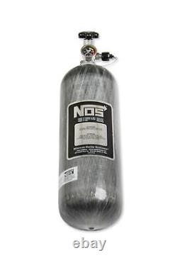 NOTRE bouteille de nitrous de 12 lb avec finition en fibre de carbone et soupape Super Hi Flo