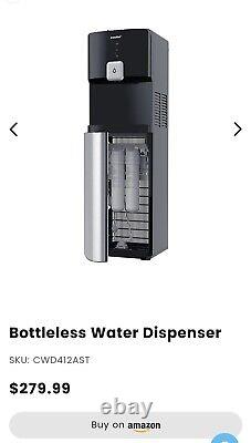 NOUVEAU Distributeur d'eau sans bouteille Comfee avec refroidissement express et filtration CWD412AST