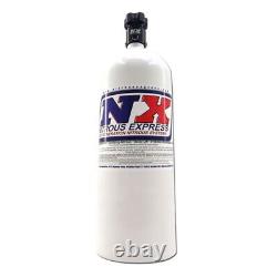 Nitrous Express 11150 Bouteille de protoxyde d'azote 15 lb. Aluminium Blanc