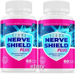 Pilules Nerve Shield plus, suppléments pour le système nerveux, 2 PACK, 2 mois d'approvisionnement