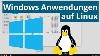Programme Windows Auf Linux Ausf Hren Tutoriel Mit Bouteilles Vin
