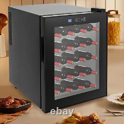 Refroidisseur à vin, Mini frigo réfrigérateur de boissons Petite cave à vin 20 bouteilles NEUF