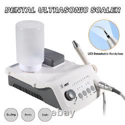 Scalpeur ultrasonique dentaire avec système d'alimentation automatique en eau et pièce à main LED VRN MX