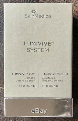 Skinmedica Lumivive Day & Night System 1 Oz Chaque Bouteille 100% Authentique Nouvel Inbox