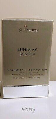 Skinmedica Lumivive Day & Night System 1 Oz Chaque Bouteille 100% Authentique Nouvelle Boîte