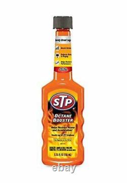 Stp Booster Octane Bouteilles Cleaner Système D'admission De Carburant 5,25 Fl Oz Paquet De 12 1