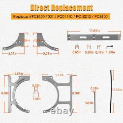 Support de bouteille unique en aluminium pour oxyde nitreux (NOS)