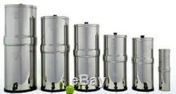 Système De Filtration Travel Berkey Avec 2 Filtres Black & 2 Pf-2 Et 1 Bouteille De Sport Berkey