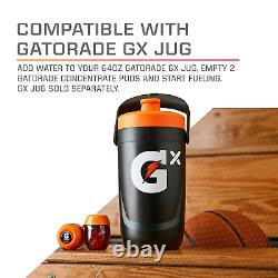 Système d'hydratation Gx, bouteilles Gx à pression antidérapantes ou concentré de boisson sportive Gx