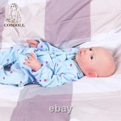 Système de boisson et d'urination 18.5 Reborn Baby Dolls Poupées garçons en silicone intégral platine US