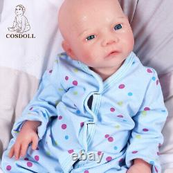 Système de boisson et d'urination 18.5 Reborn Baby Dolls Poupées garçons en silicone intégral platine US