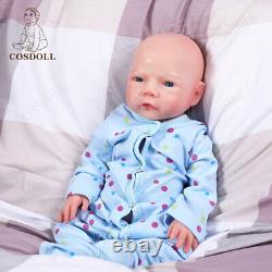 Système de boisson et d'urination 18.5 Reborn Baby Dolls Poupées garçons en silicone intégral platine US