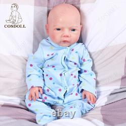 Système de boisson et d'urination 18.5 Reborn Baby Dolls Poupées garçons en silicone intégral platine US