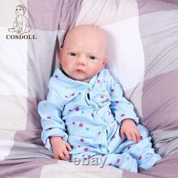 Système de boisson et d'urination 18.5 Reborn Baby Dolls Poupées garçons en silicone intégral platine US