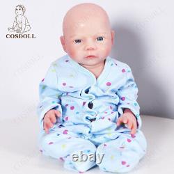 Système de boisson et d'urination 18.5 Reborn Baby Dolls Poupées garçons en silicone intégral platine US